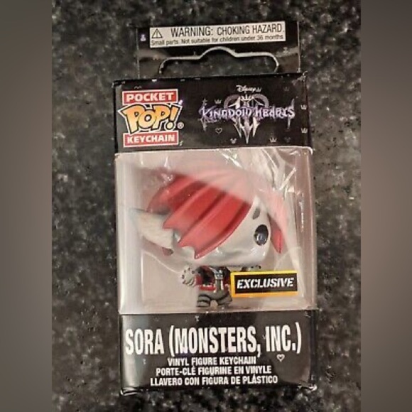 Funko Pocket Pop! Keychain Disney Kingdom Hearts - Sora Monsters Inc Hot Topic - Picture 2 of 2
